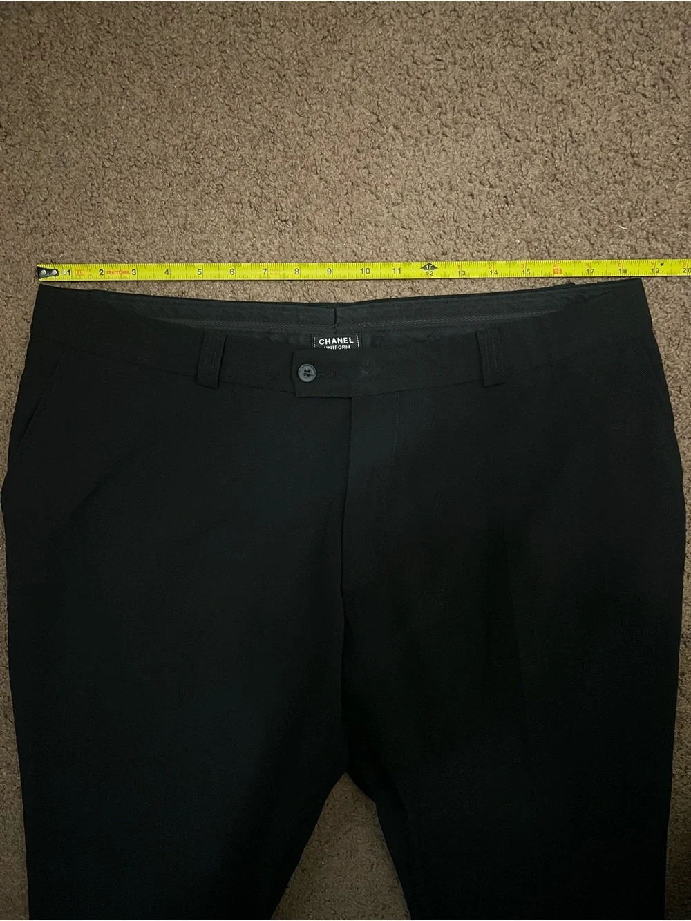 Chanel Uniform Tapered Leg Women’s Slacks Dress Pants Size 50 Fit 37x29